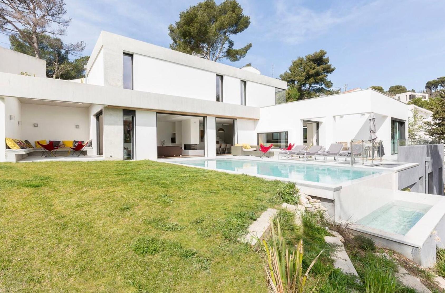 Magnifique Villa D'Architecte & Piscine A Debordement Марсель Екстер'єр фото